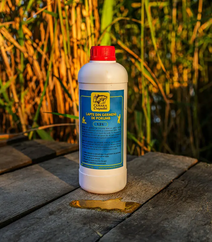 Lapte de porumb pentru pescuit la crap