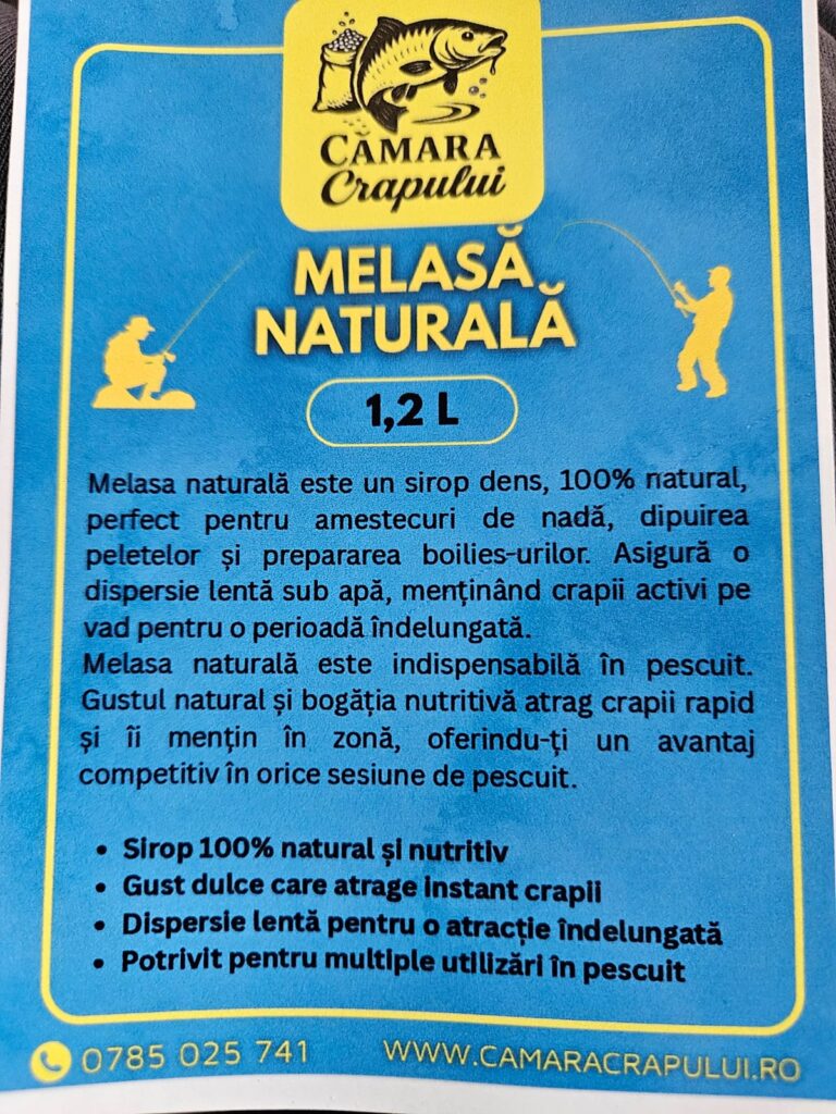 melasa pescuit - Camara Crapului